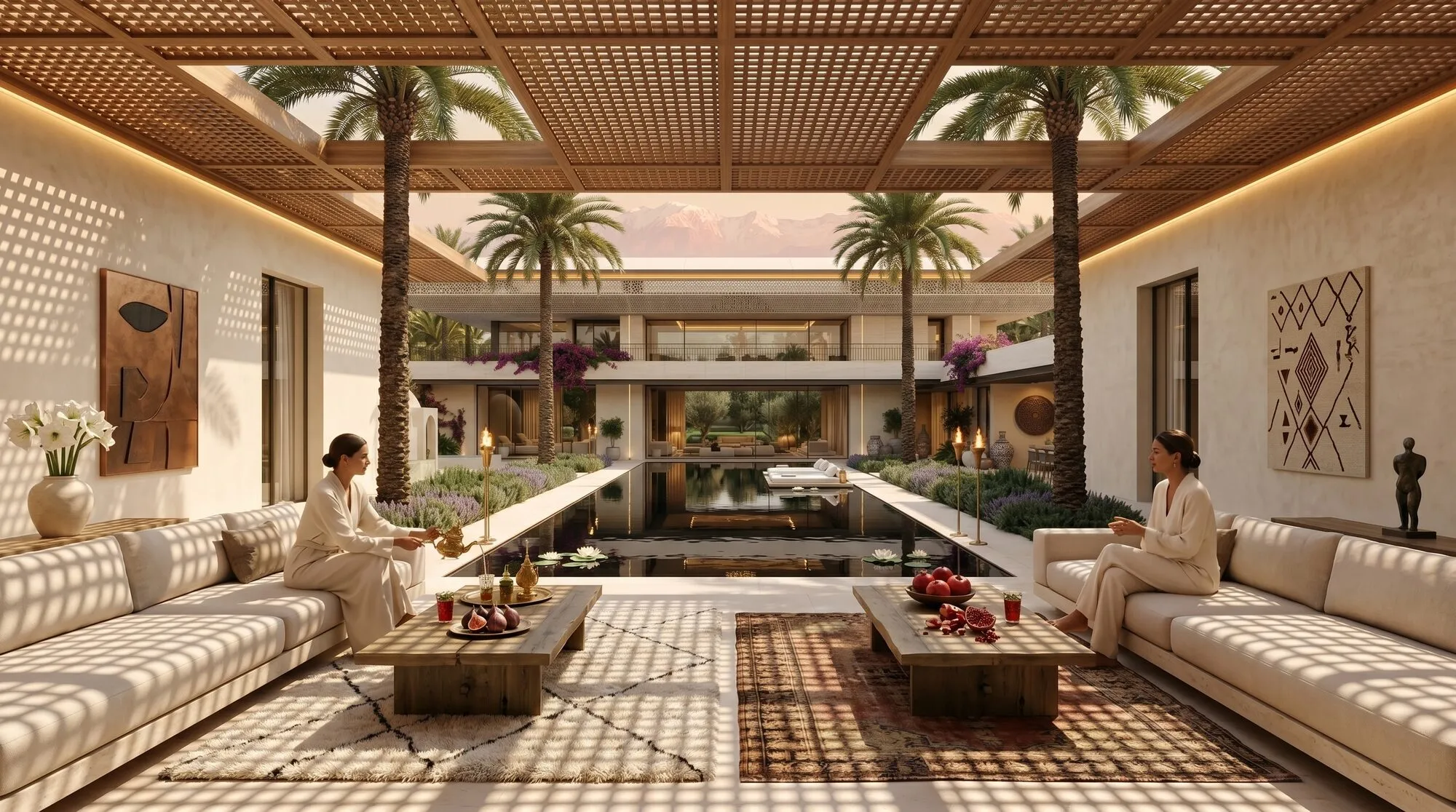 Patio à claustras
