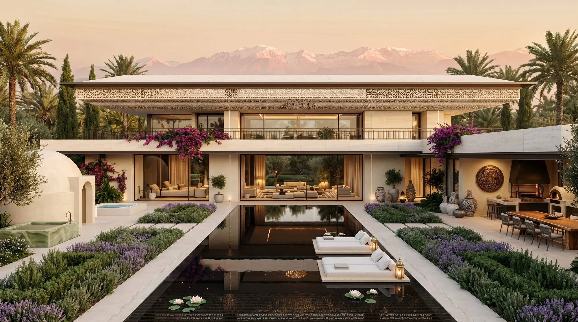 Riad contemporain